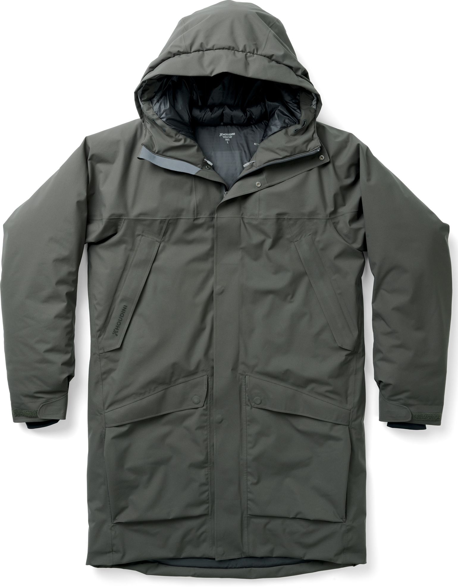 Men's Fall In Parka baremark green