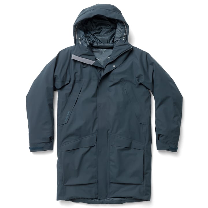 Houdini Men's Fall In Parka Blue Illusion Houdini