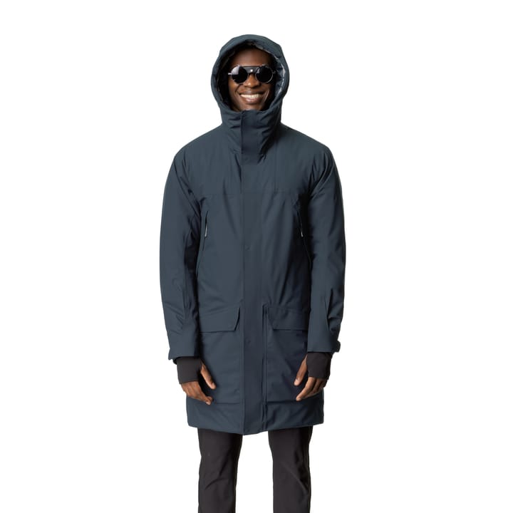 Men's Fall In Parka Blue Illusion Houdini