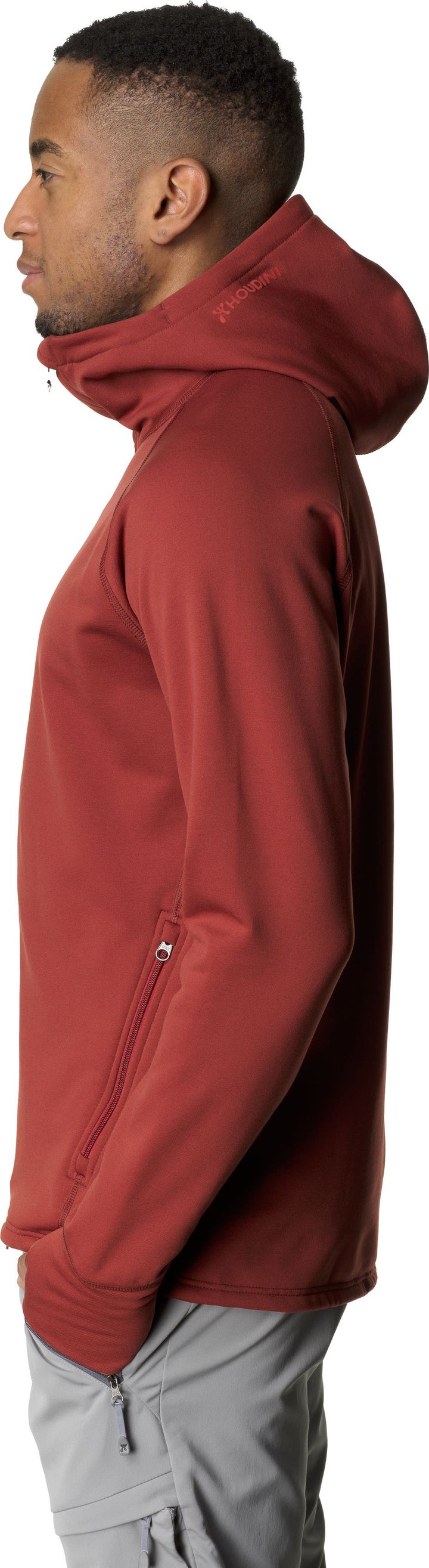 Houdini Men's Power Houdi Deep Red Houdini