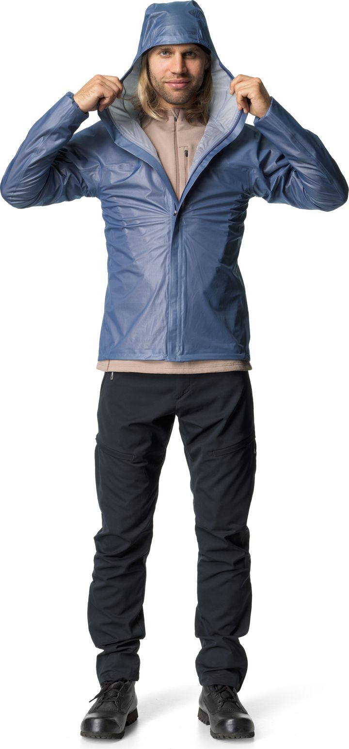 Houdini Men's The Orange Jacket Jumpin Blue Houdini Sportswear Houdini Men's The Orange Jacket Jumpin Blue Houdini Sportswear