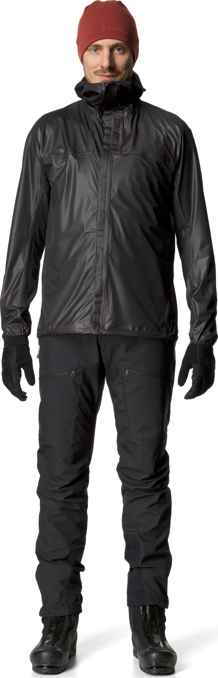 Houdini Men's The Orange Jacket True Black Houdini Sportswear