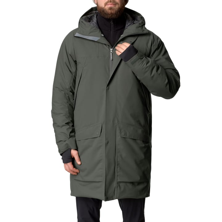 Men's Fall In Parka baremark green Houdini