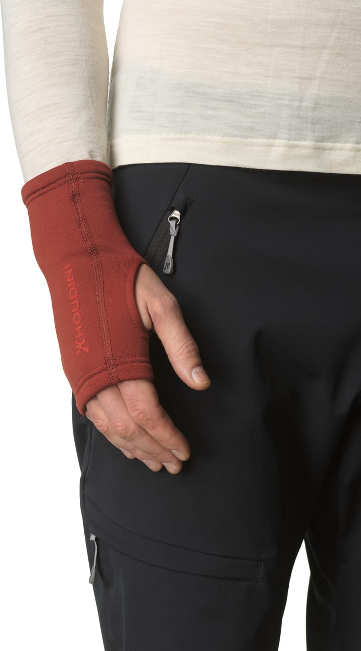 Houdini Power Wrist Gaiters Deep Red Houdini