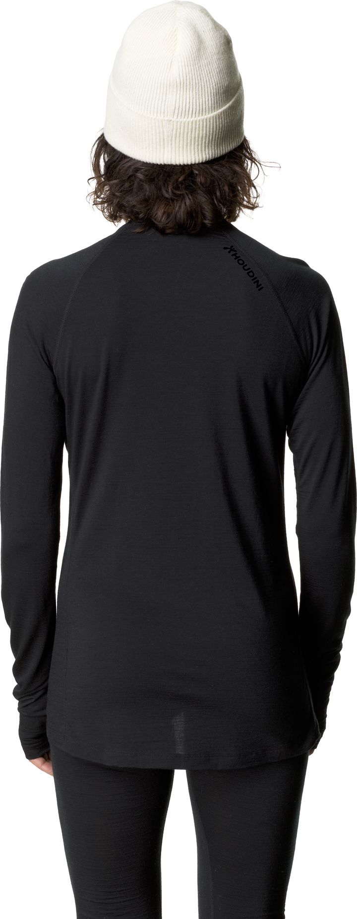 Houdini Women's Desoli Light Crew True Black Houdini Houdini Women's Desoli Light Crew True Black Houdini