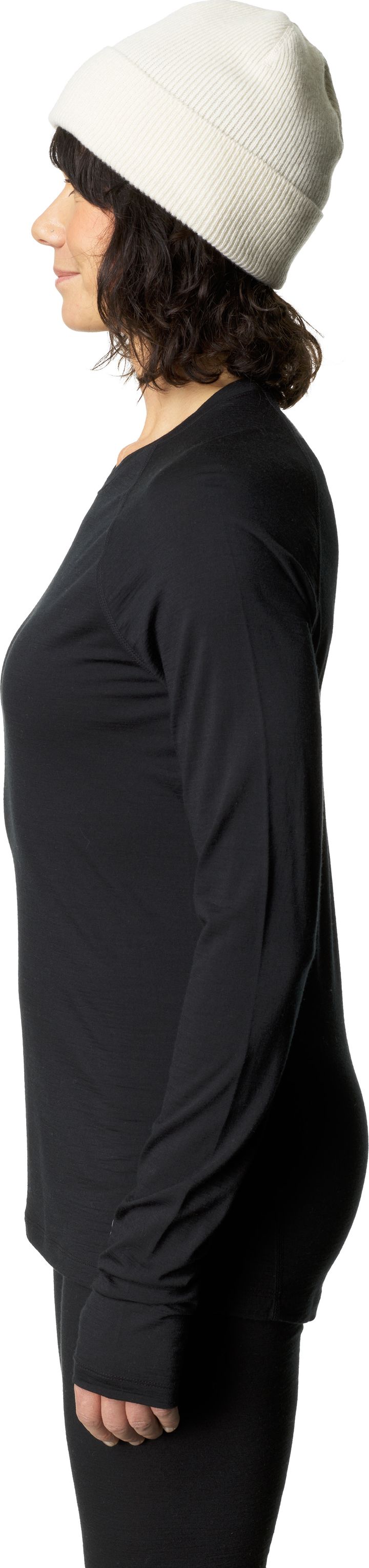 Houdini Women's Desoli Light Crew True Black Houdini Houdini Women's Desoli Light Crew True Black Houdini