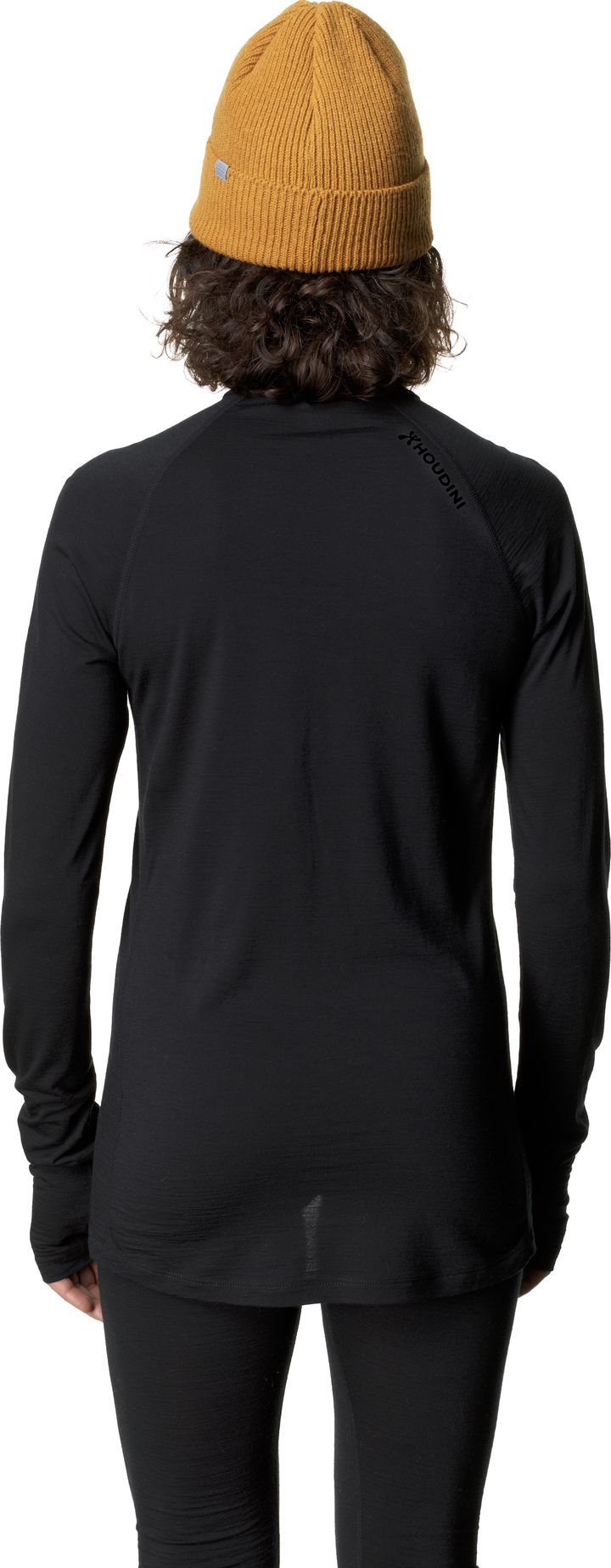 Women's Desoli Light Half Zip True Black Houdini