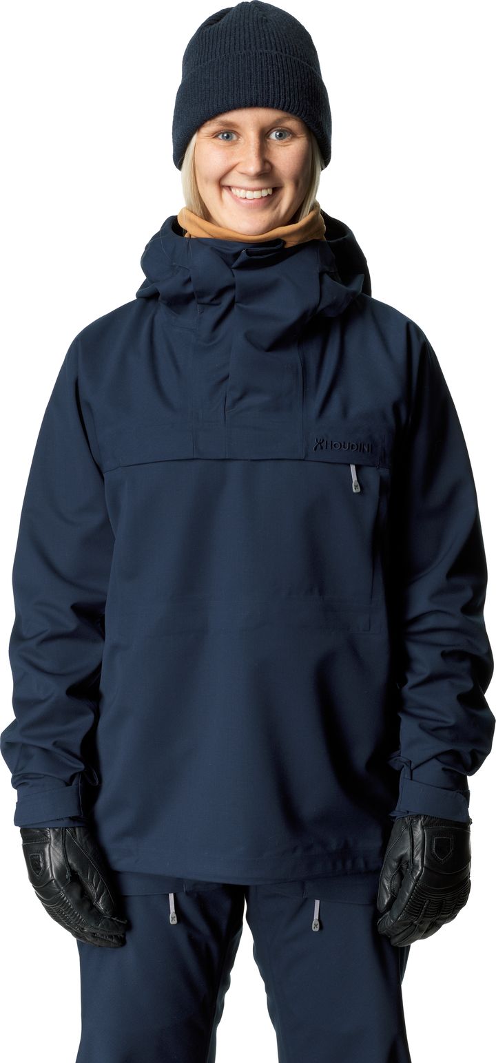 Houdini Women's Lana Anorak Deep Sea Blue Houdini