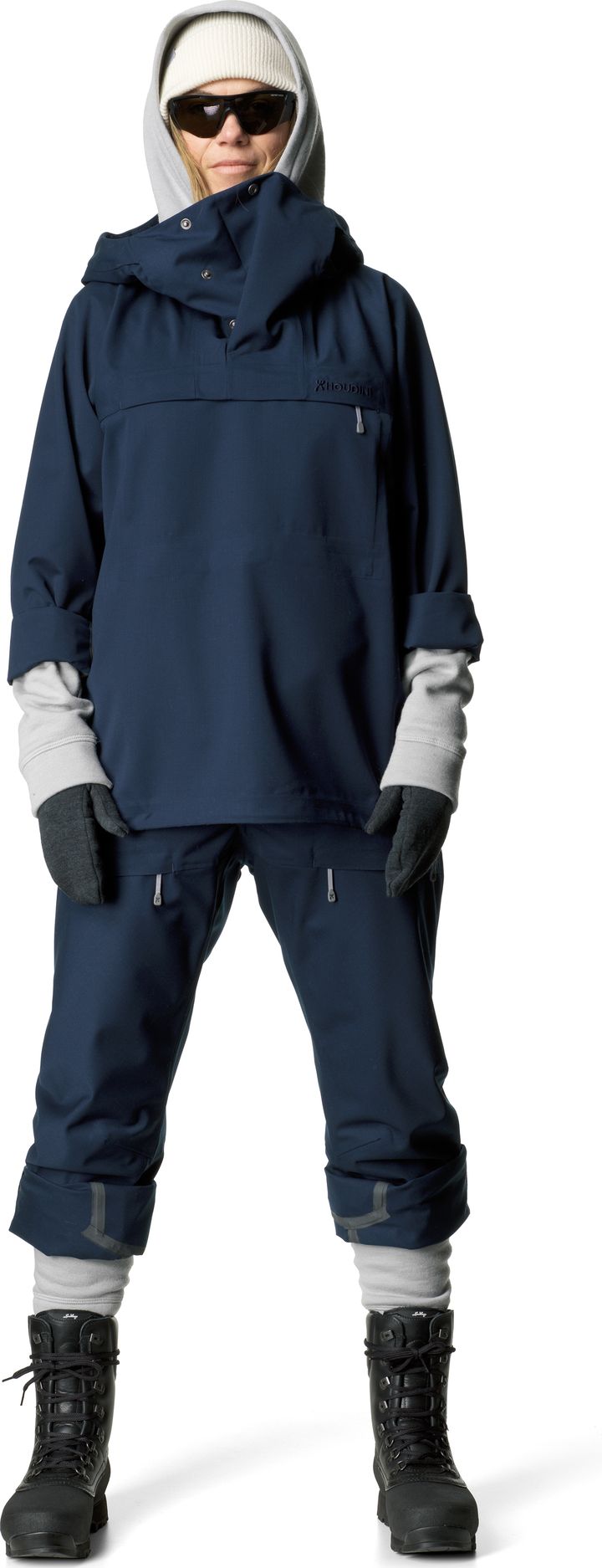 Houdini Women's Lana Anorak Deep Sea Blue Houdini