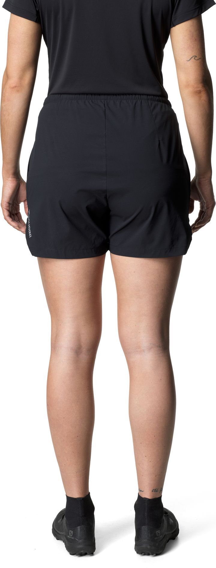 Women's Pace Light Shorts True Black Houdini