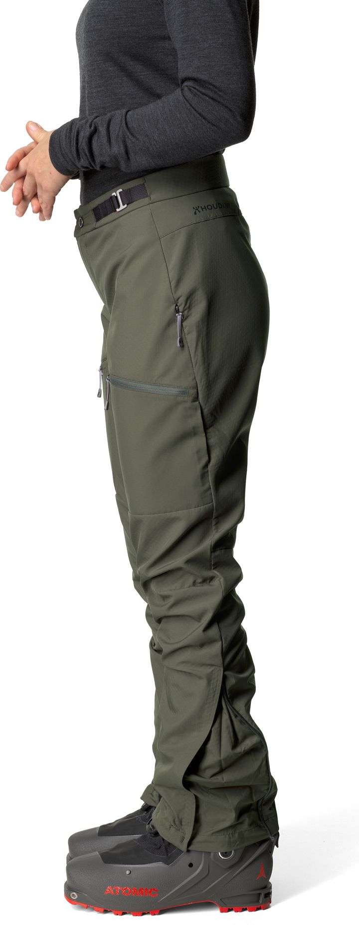 Women's Pace Pants Baremark Green Houdini