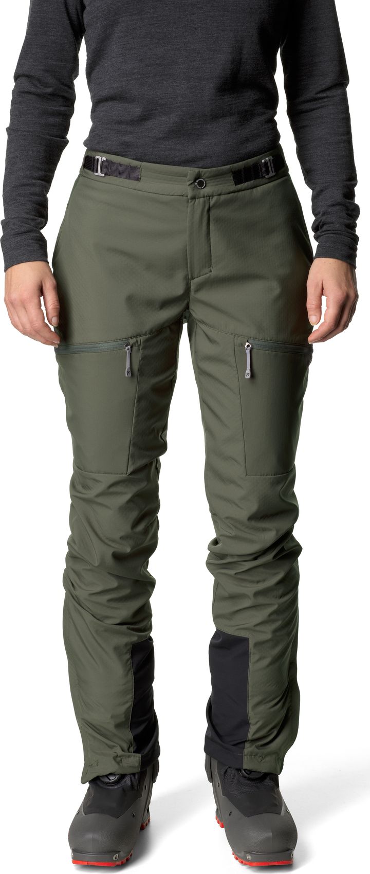 Women's Pace Pants Baremark Green Houdini