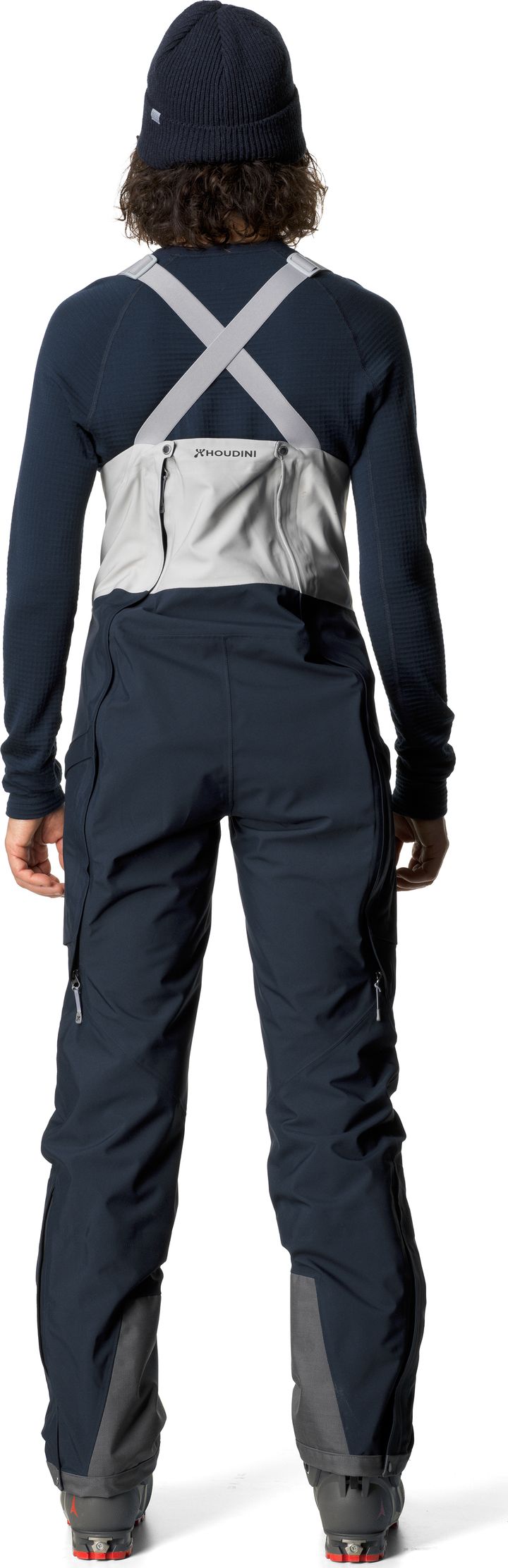 Houdini Women's Rollercoaster Bib Pants Blue Illusion Houdini Houdini Women's Rollercoaster Bib Pants Blue Illusion Houdini