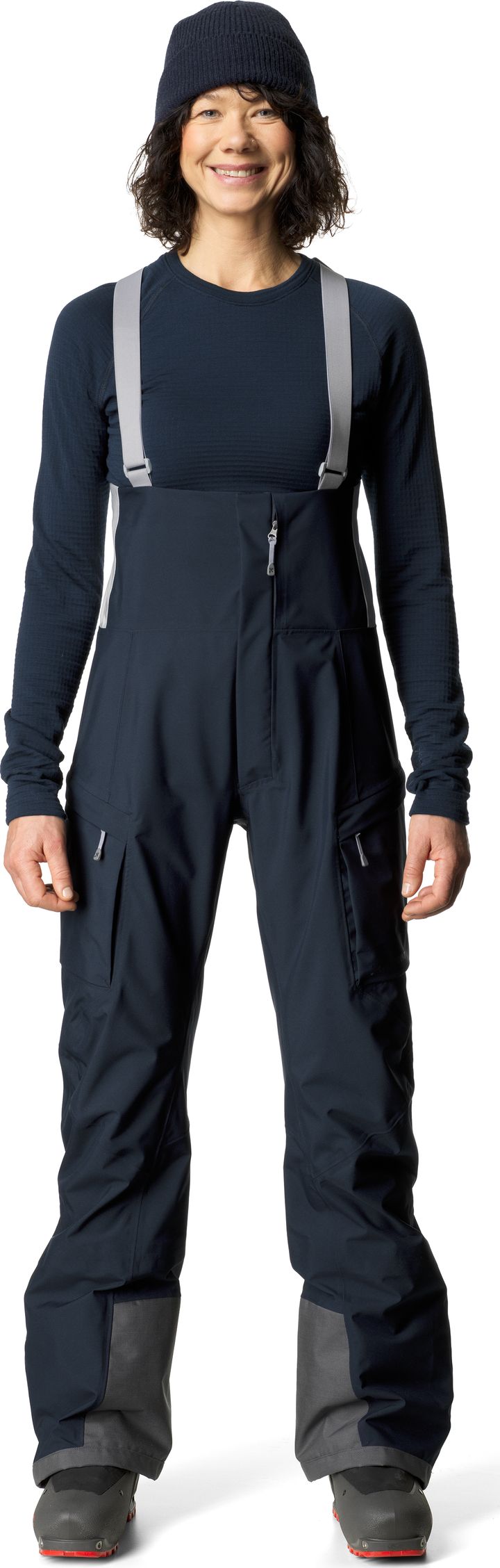 Houdini Women's Rollercoaster Bib Pants Blue Illusion Houdini Houdini Women's Rollercoaster Bib Pants Blue Illusion Houdini