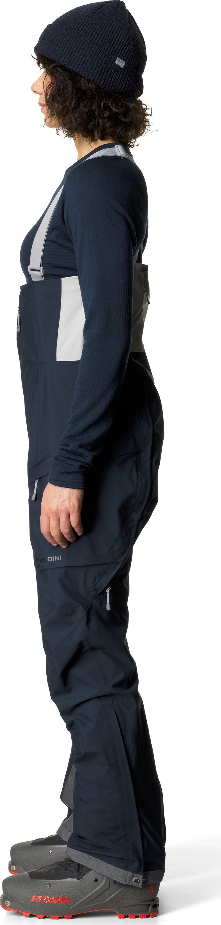 Houdini Women's Rollercoaster Bib Pants Blue Illusion Houdini Houdini Women's Rollercoaster Bib Pants Blue Illusion Houdini