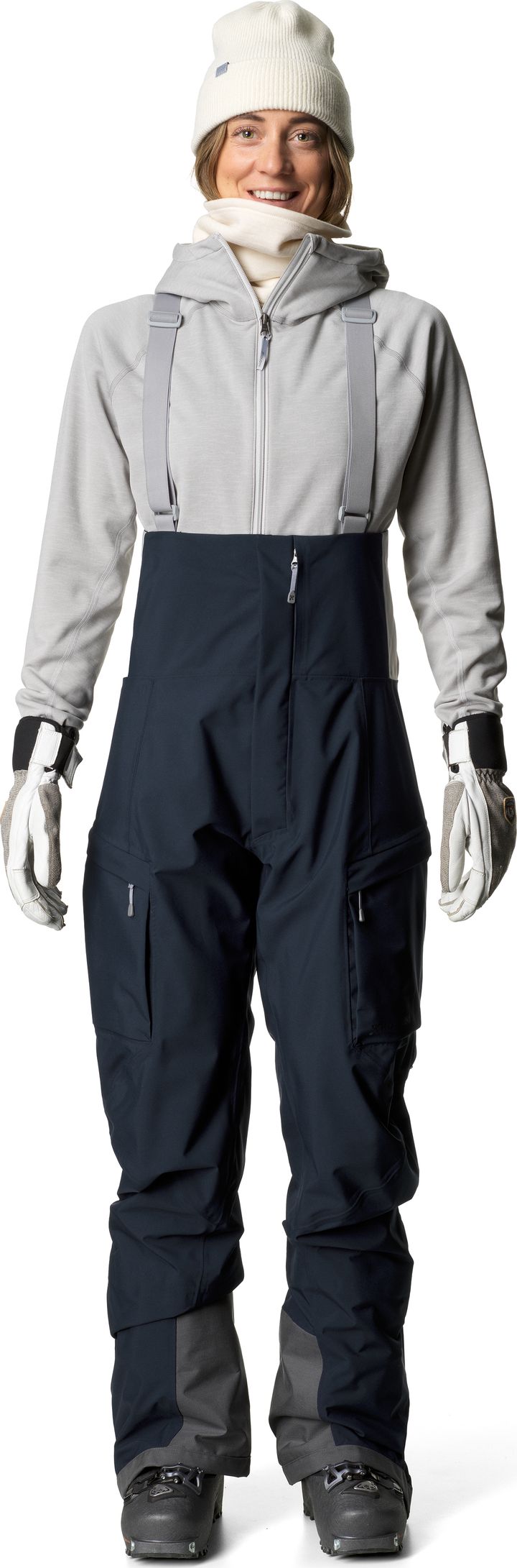 Houdini Women's Rollercoaster Bib Pants Blue Illusion Houdini Houdini Women's Rollercoaster Bib Pants Blue Illusion Houdini