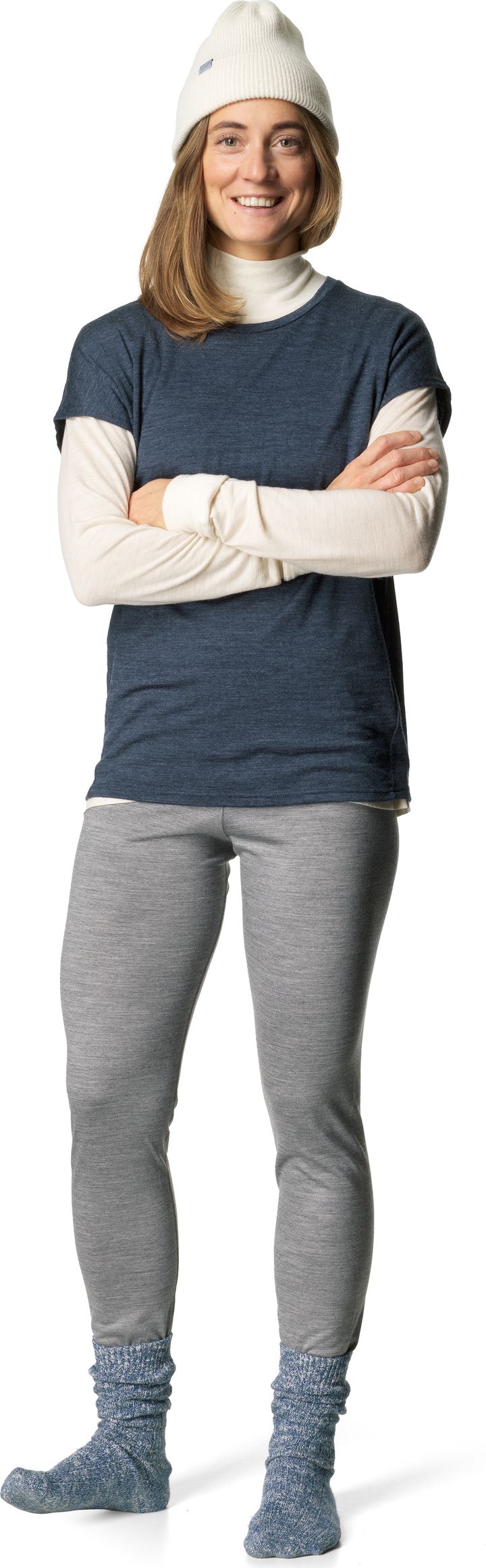 Houdini Women's Activist Tee Deep Sea Blue Houdini Sportswear