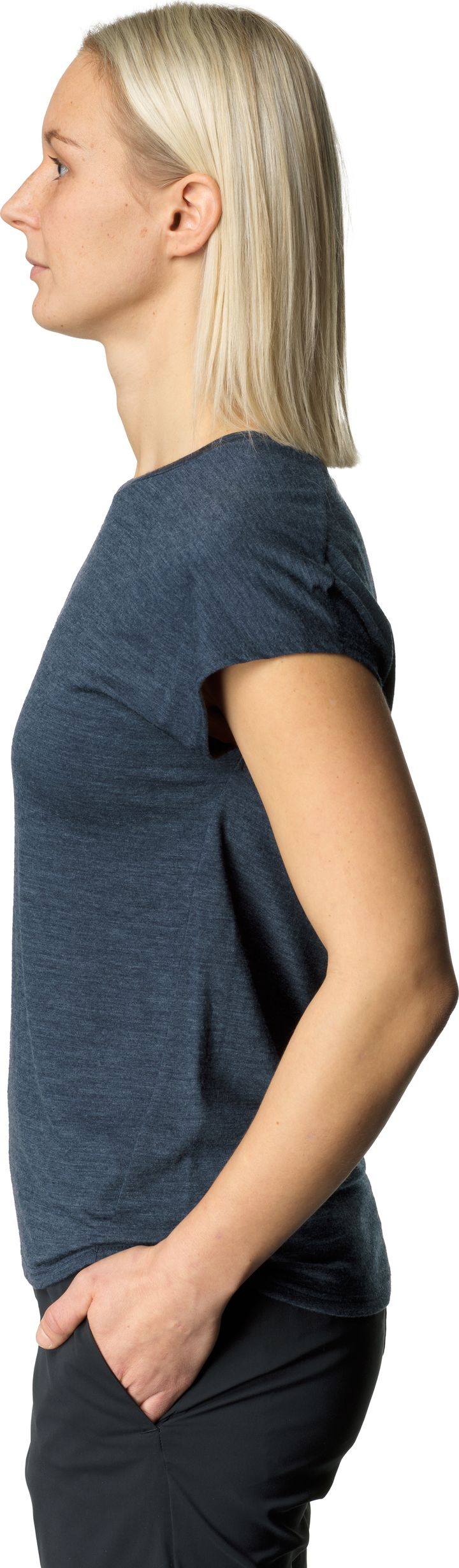 Houdini Women's Activist Tee Deep Sea Blue Houdini Sportswear
