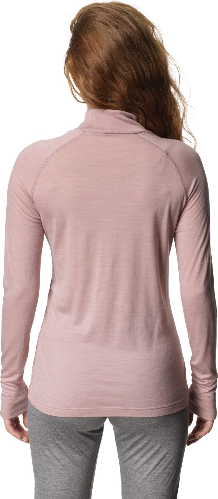 Houdini Women's Activist Turtleneck Pink Moon Houdini