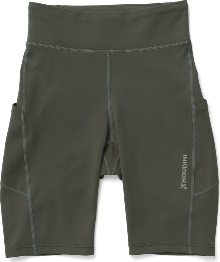 Houdini Women's Adventure Short Tights Baremark Green Houdini