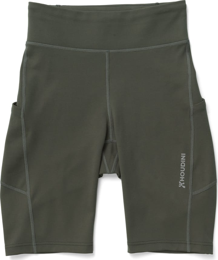 Houdini Women's Adventure Short Tights Baremark Green Houdini