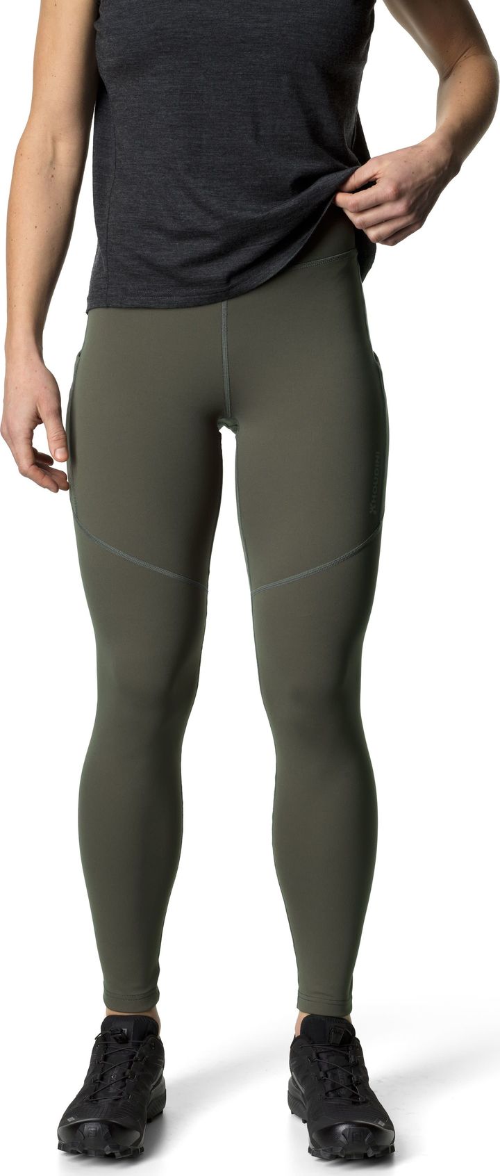 Houdini Women's Adventure Tights Baremark Green Houdini