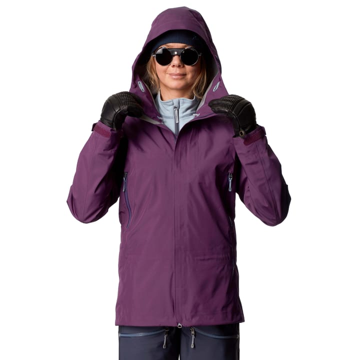 Women's D Jacket Pumped Up Purple Houdini