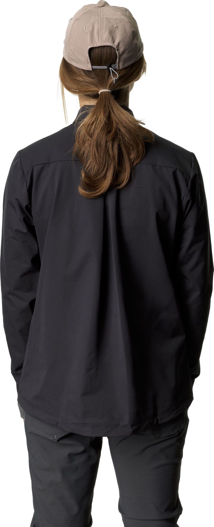 Women's Daybreak Pullover (2021) True Black Houdini