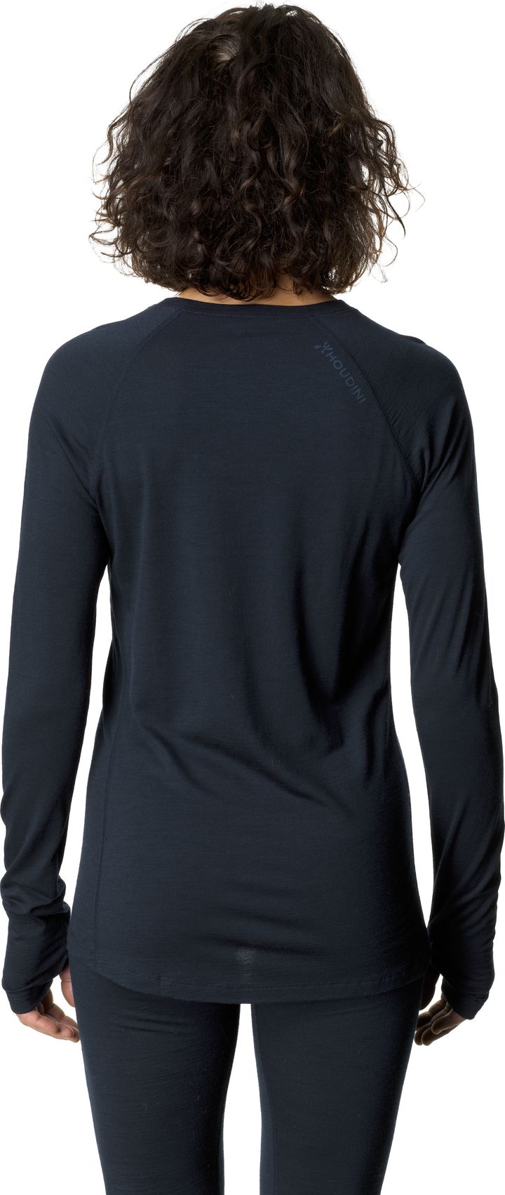 Houdini Women's Desoli Light Crew Blue Illusion Houdini