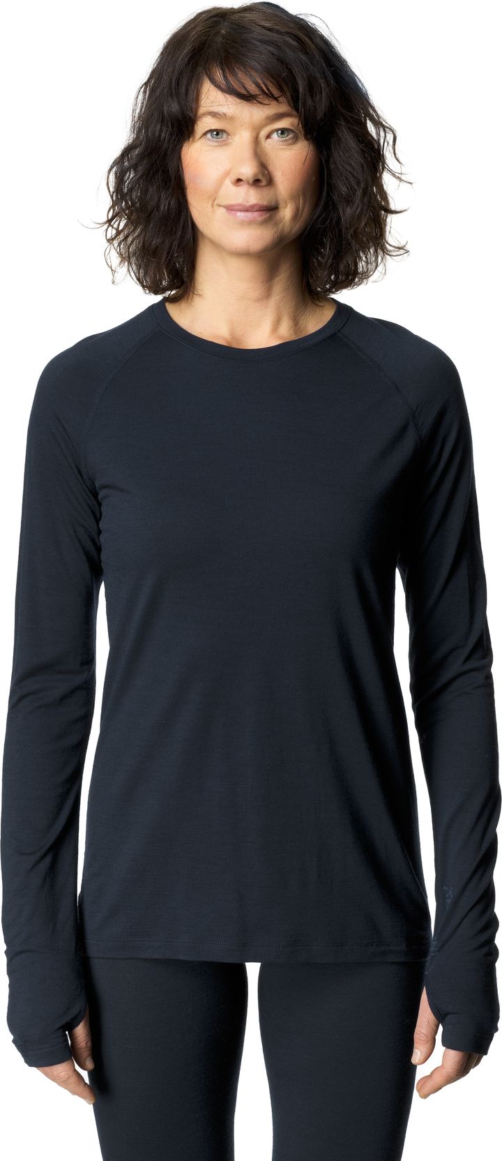 Houdini Women's Desoli Light Crew Blue Illusion Houdini