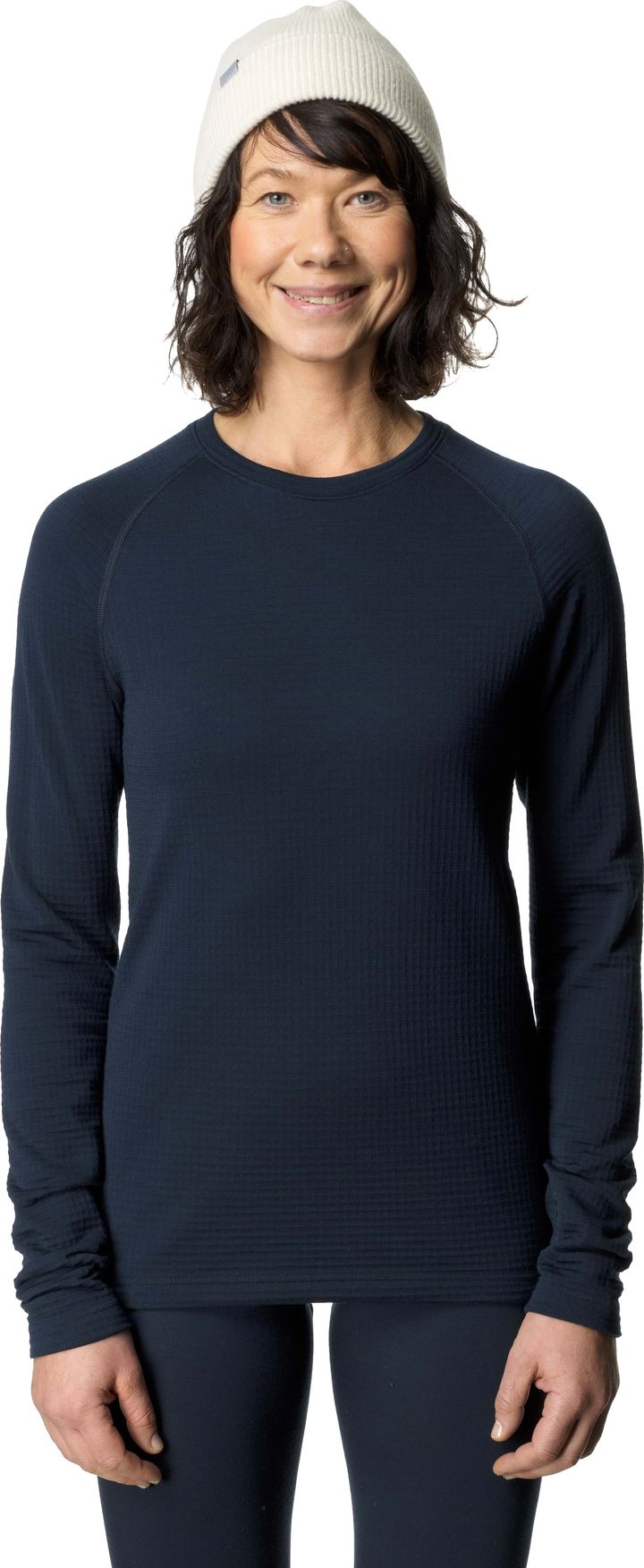 Houdini Women's Desoli Thermal Crew Blue Illusion Houdini