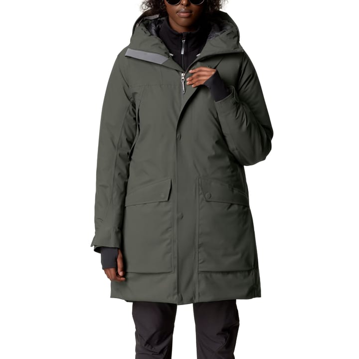 Houdini Women's Fall In Parka baremark green Houdini