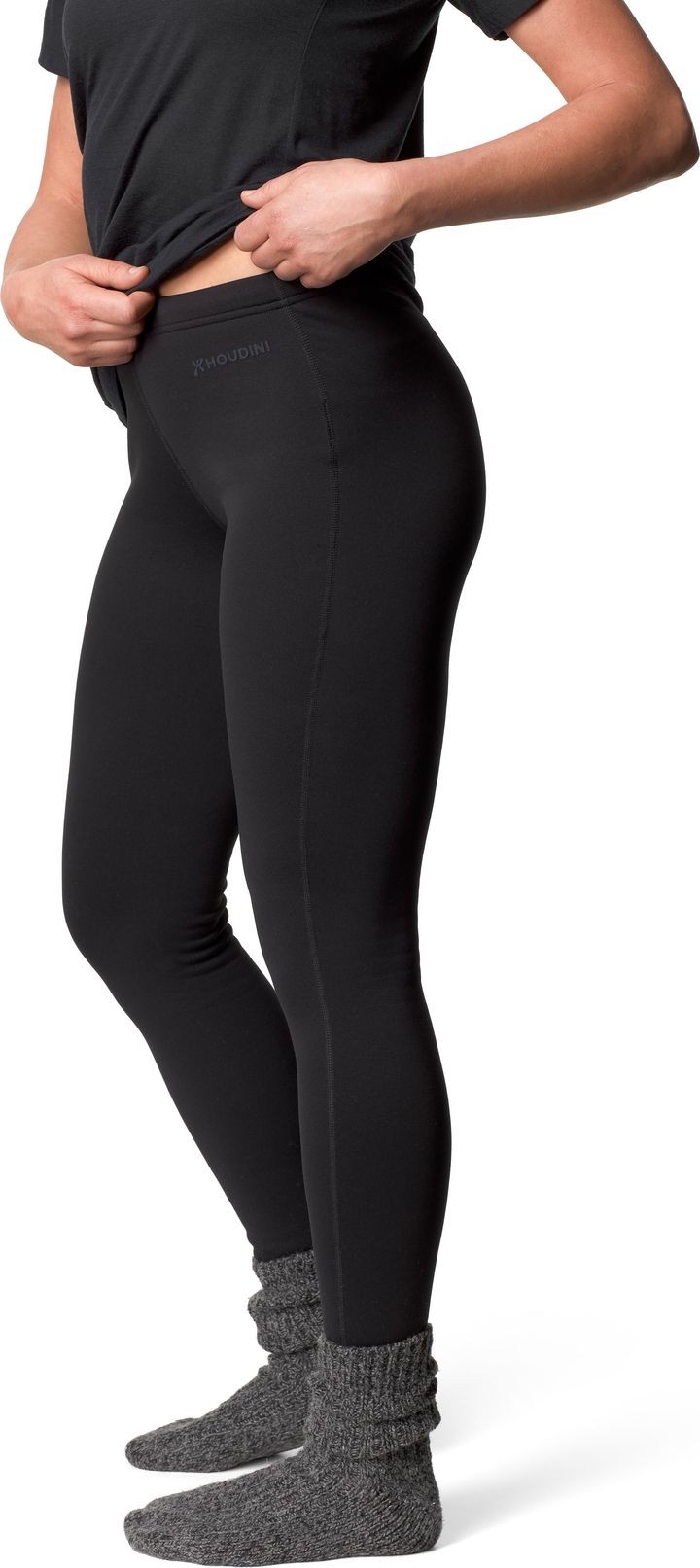 Houdini Women's Long Power Tights True Black Houdini