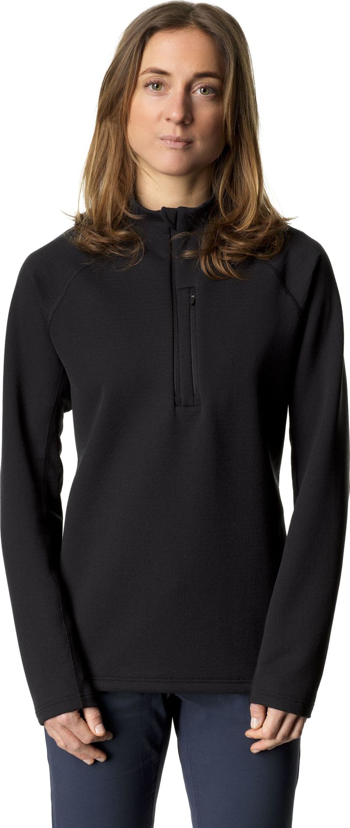 Women's Mono Air Pullover True Black Houdini