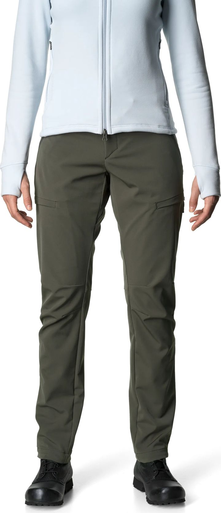 Houdini Women's Motion Top Pants Baremark Green Houdini