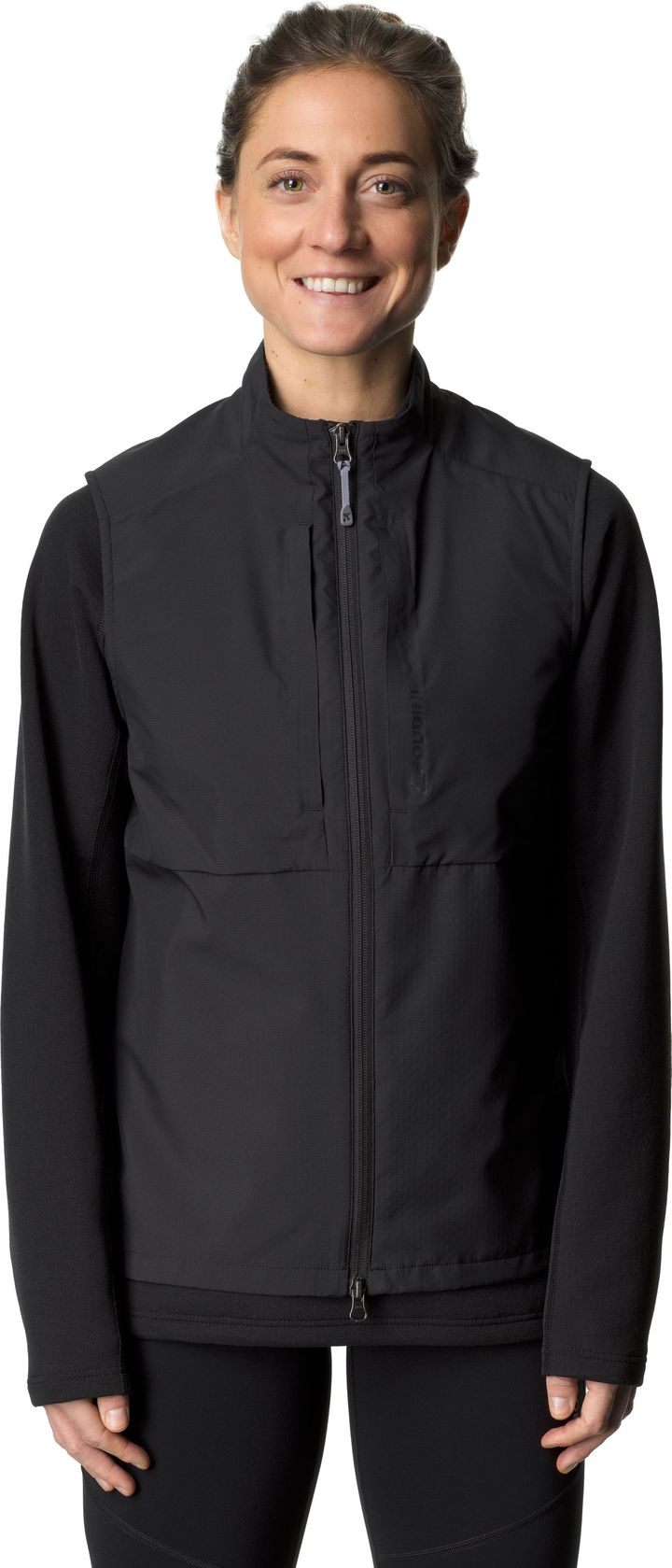 Houdini Women's Pace Hybrid Vest True Black Houdini