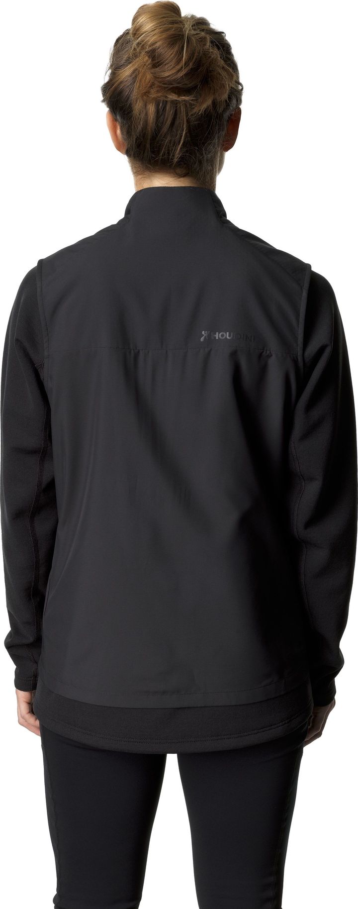 Houdini Women's Pace Hybrid Vest True Black Houdini