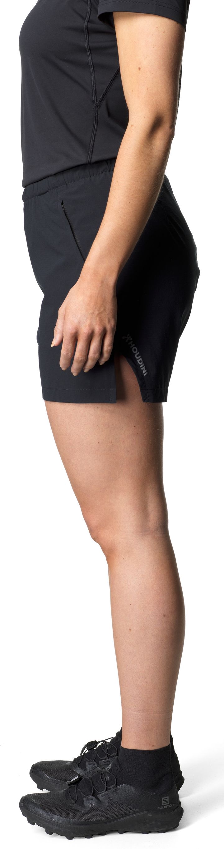 Houdini Women's Pace Light Shorts True Black Houdini