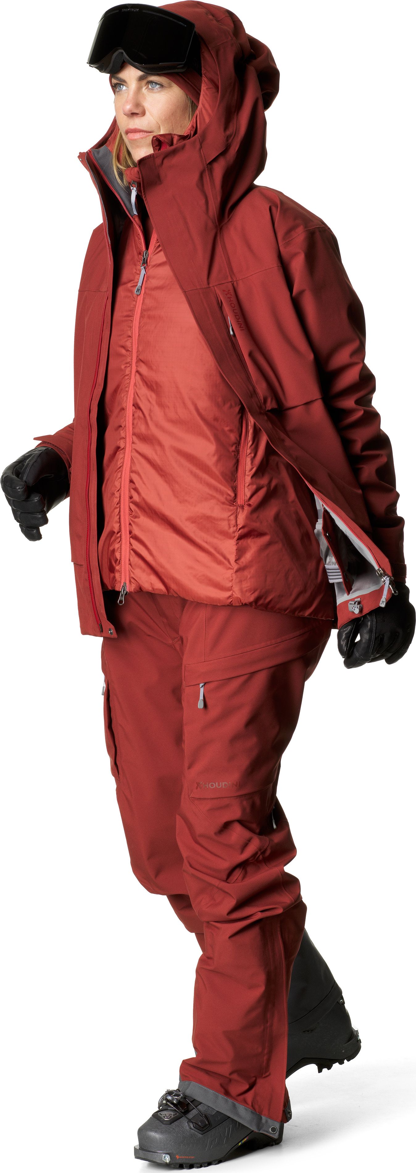 Houdini Women's Rollercoaster Jacket Deep Red | Buy Houdini