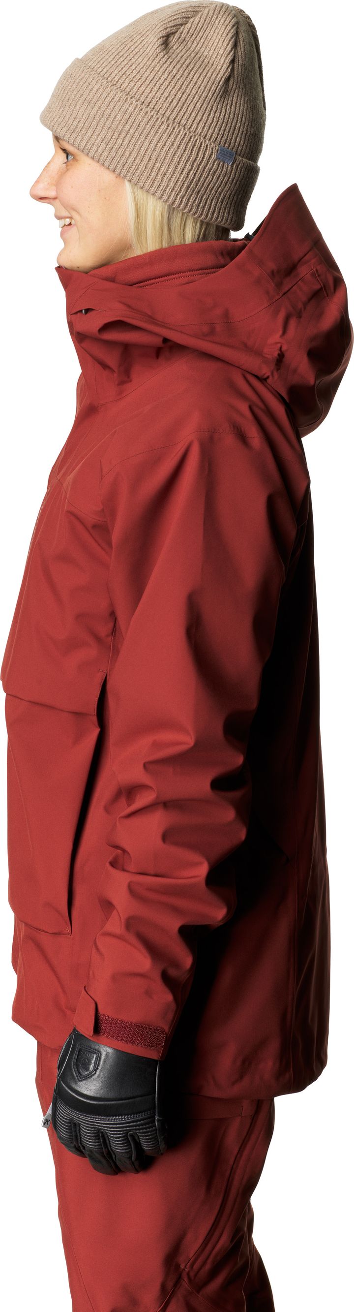 Houdini Women's Rollercoaster Jacket Deep Red Houdini