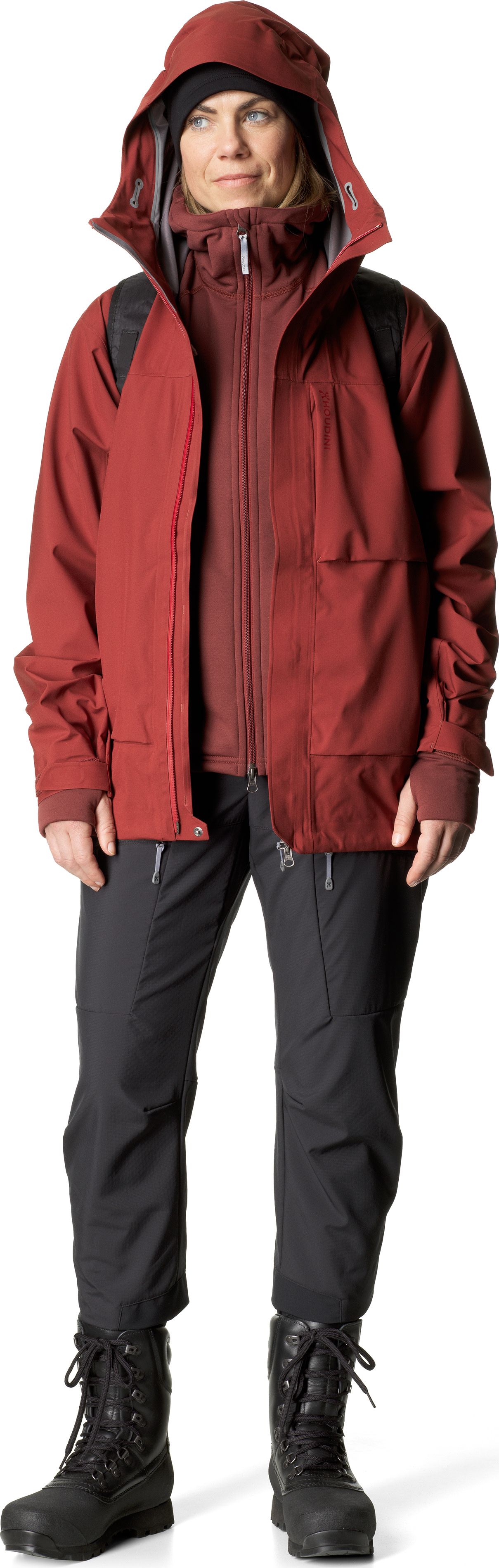Houdini Women's Rollercoaster Jacket Deep Red | Buy Houdini