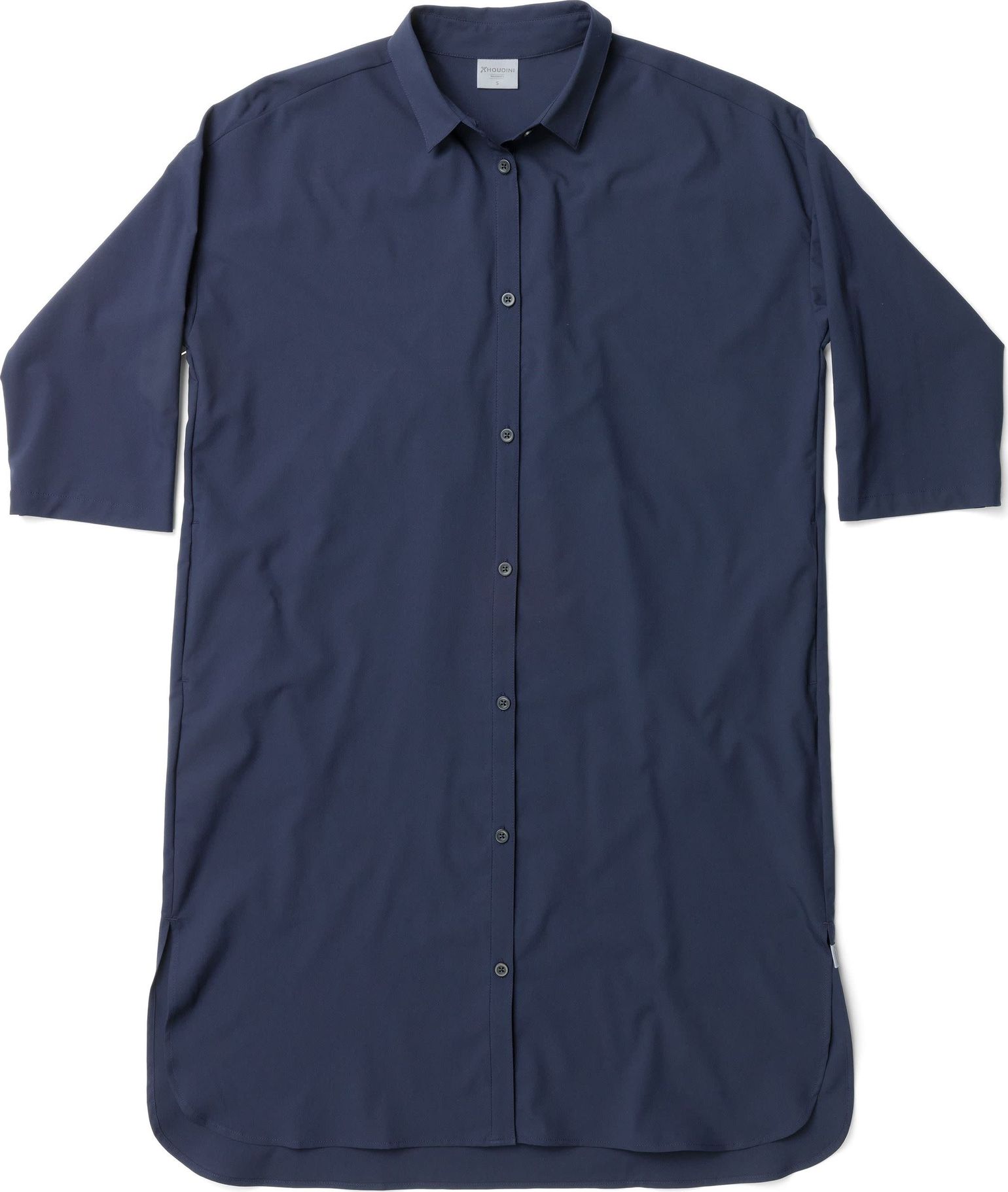 Houdini Women's Route Shirt Dress blue illusion