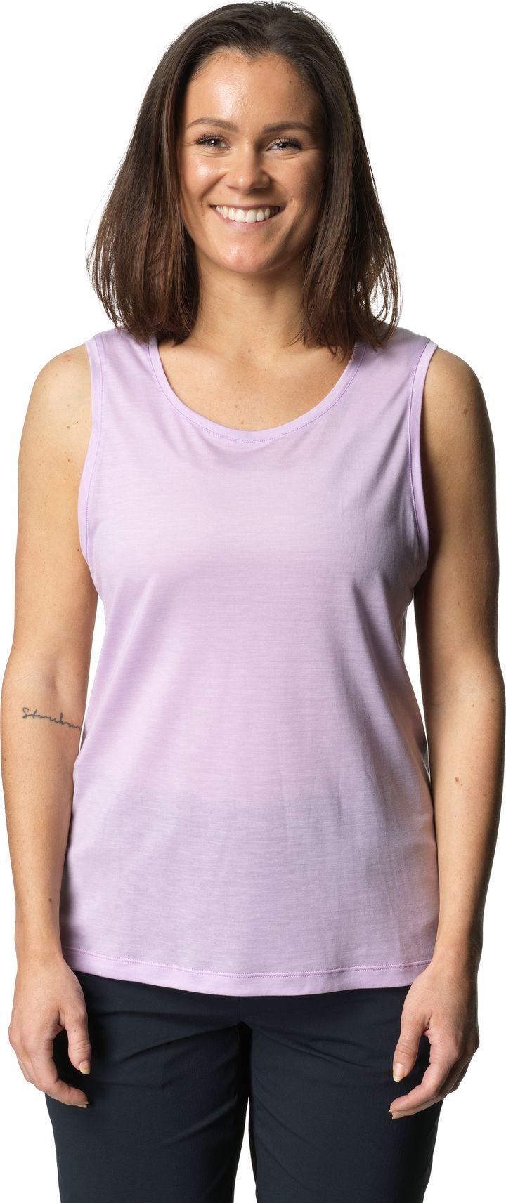 Houdini Women's Tree Tank Purple Heather Houdini