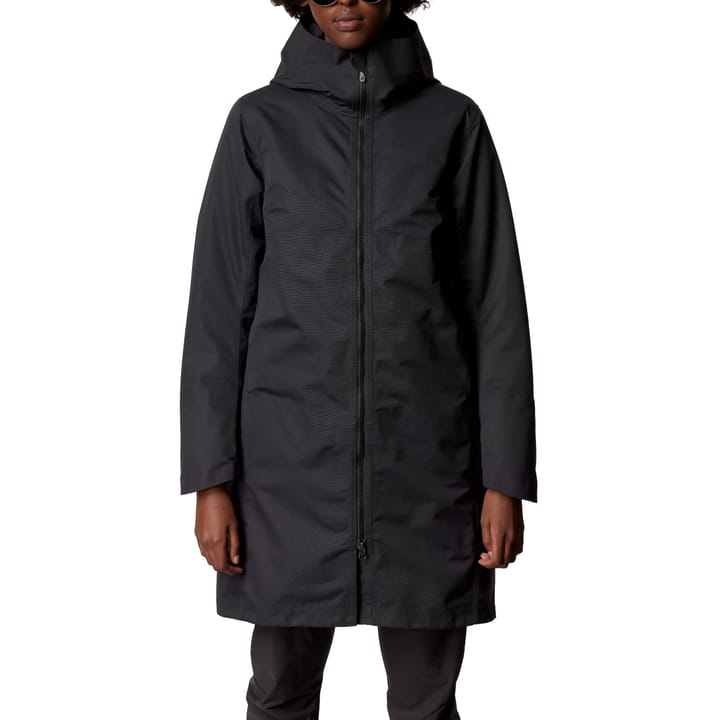 Women's One Parka True Black Houdini