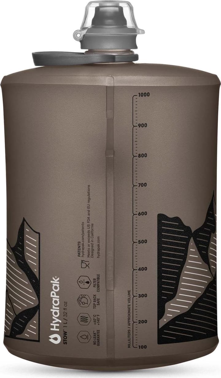 Hydrapak Stow 1 L Mammoth Grey Hydrapak