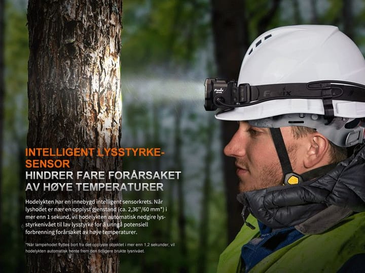 Fenix Fenix Hp35r Hodelykt 4000lm Superkraftig Hodelykt For Søk Og Redning Fenix