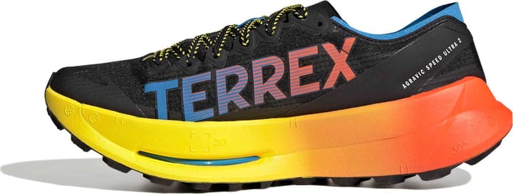 Adidas Men's Terrex Agravic Speed Ultra 2 Core black/core black/Lucid Ray Blue Adidas