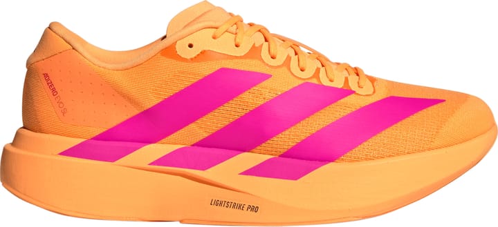 Adidas Men's Adizero Evo SL Flash Oerange / Shock Pink / Iron Metallic Adidas