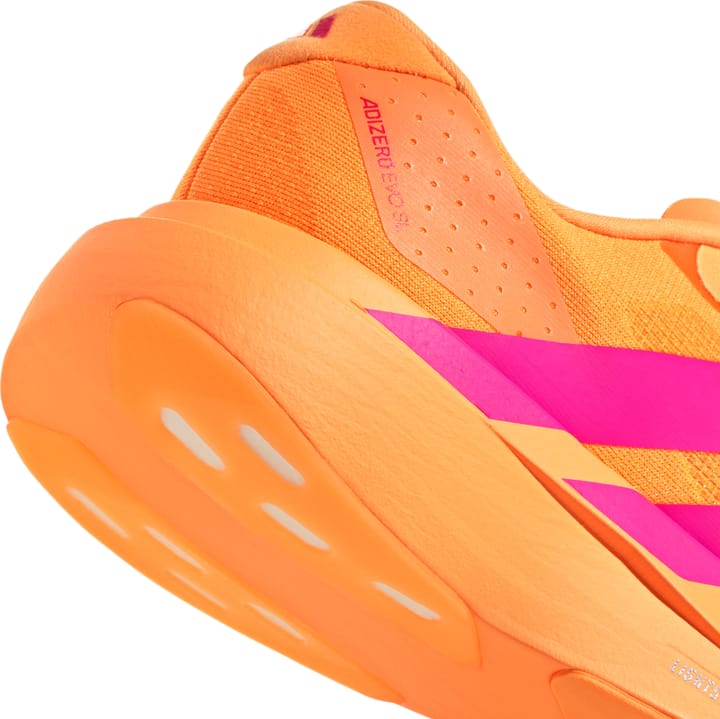 Adidas Men's Adizero Evo SL Flash Oerange / Shock Pink / Iron Metallic Adidas Adidas Men's Adizero Evo SL Flash Oerange / Shock Pink / Iron Metallic Adidas