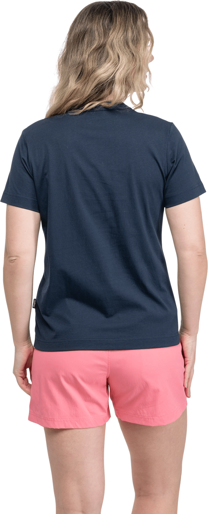 Bergans Women's Logo Cotton Tee Navy Blue Bergans